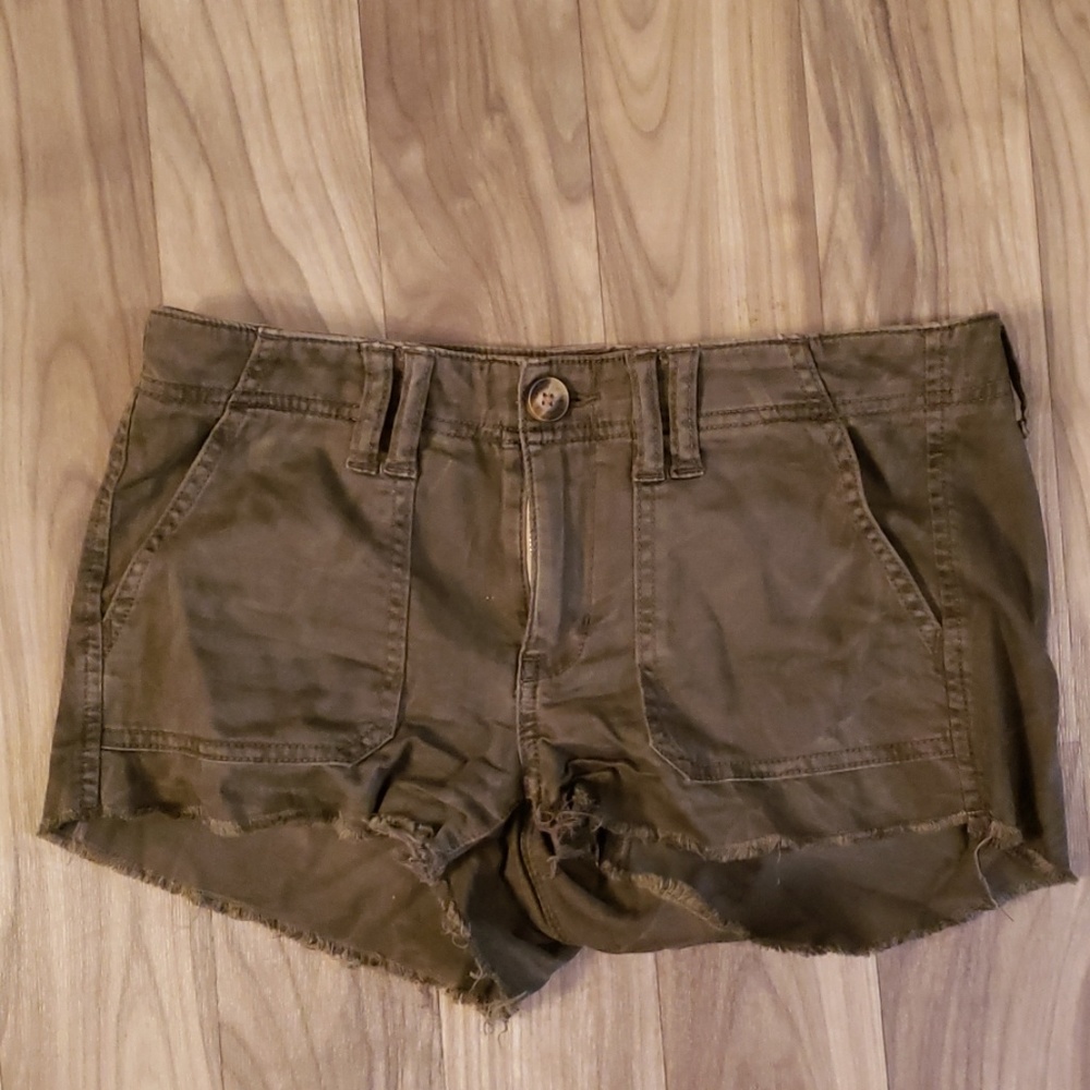 American Eagle Olive Green Shorts